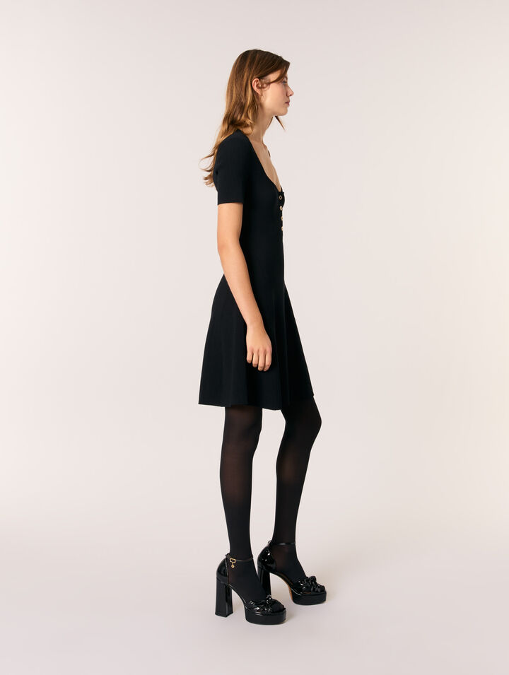 Leather platform sandals