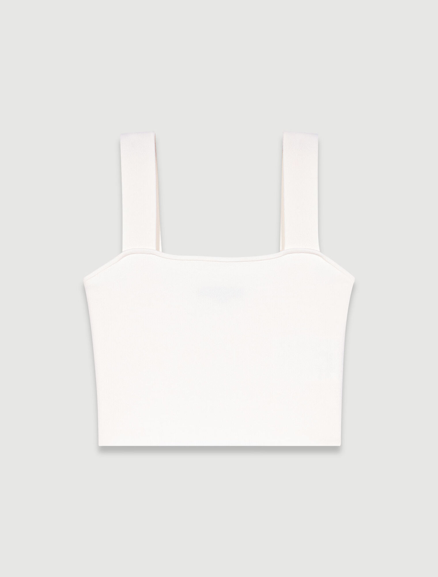Knit crop top