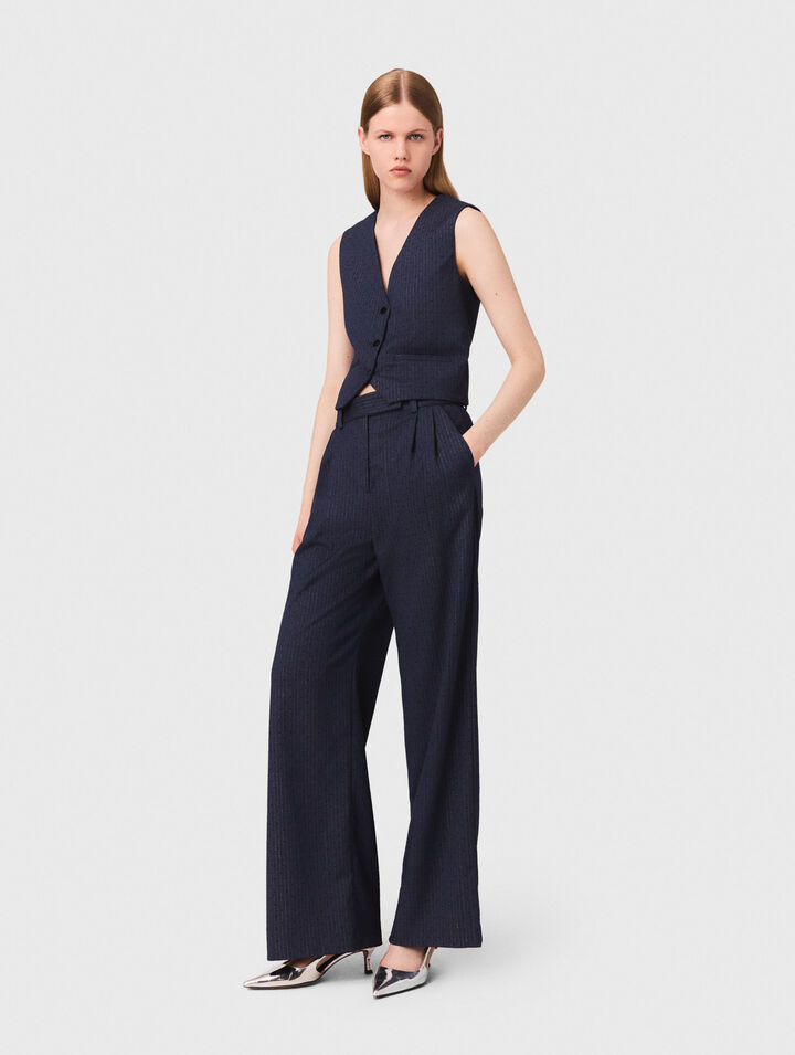 Rhinestone suit trousers