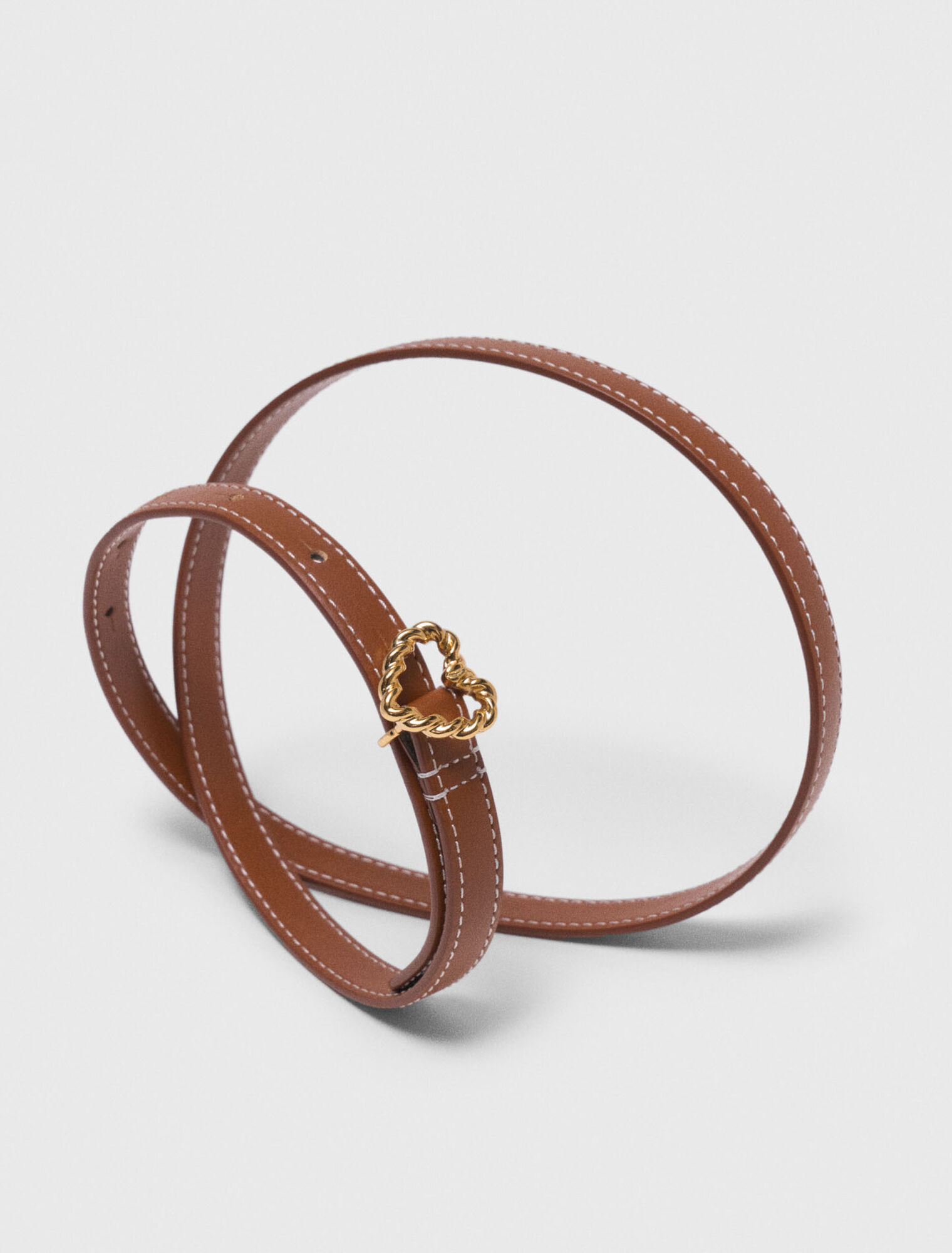 Slim heart belt
