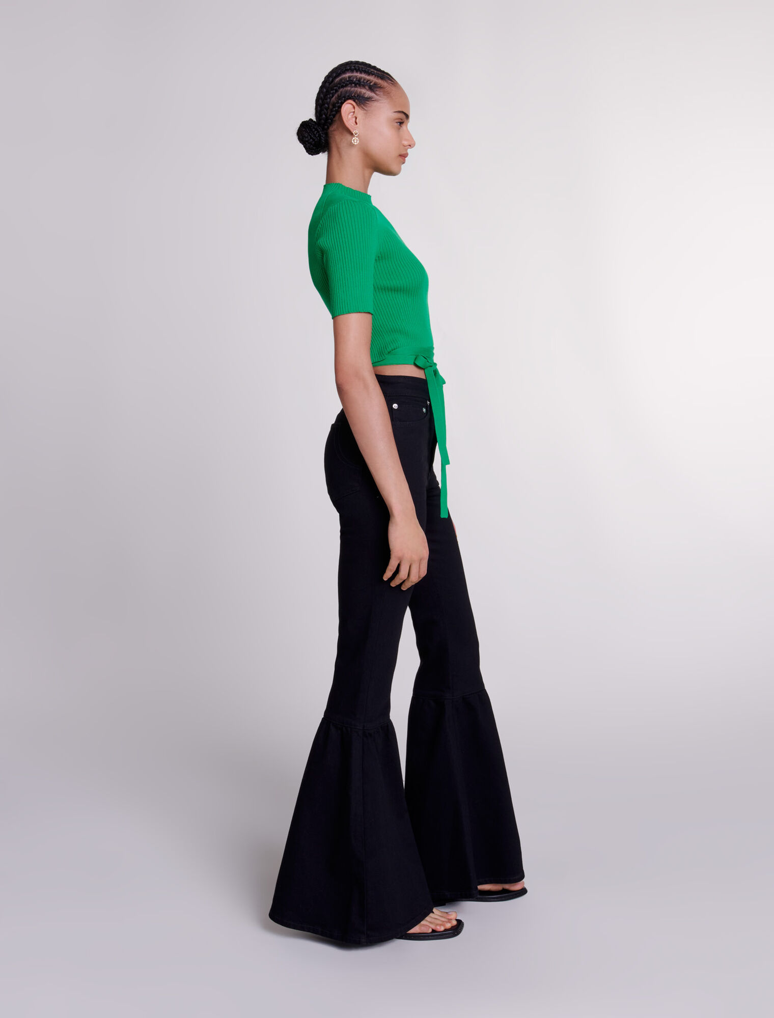 Flared jeans