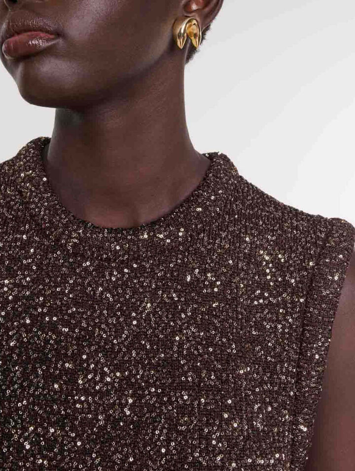 Short sequin dress