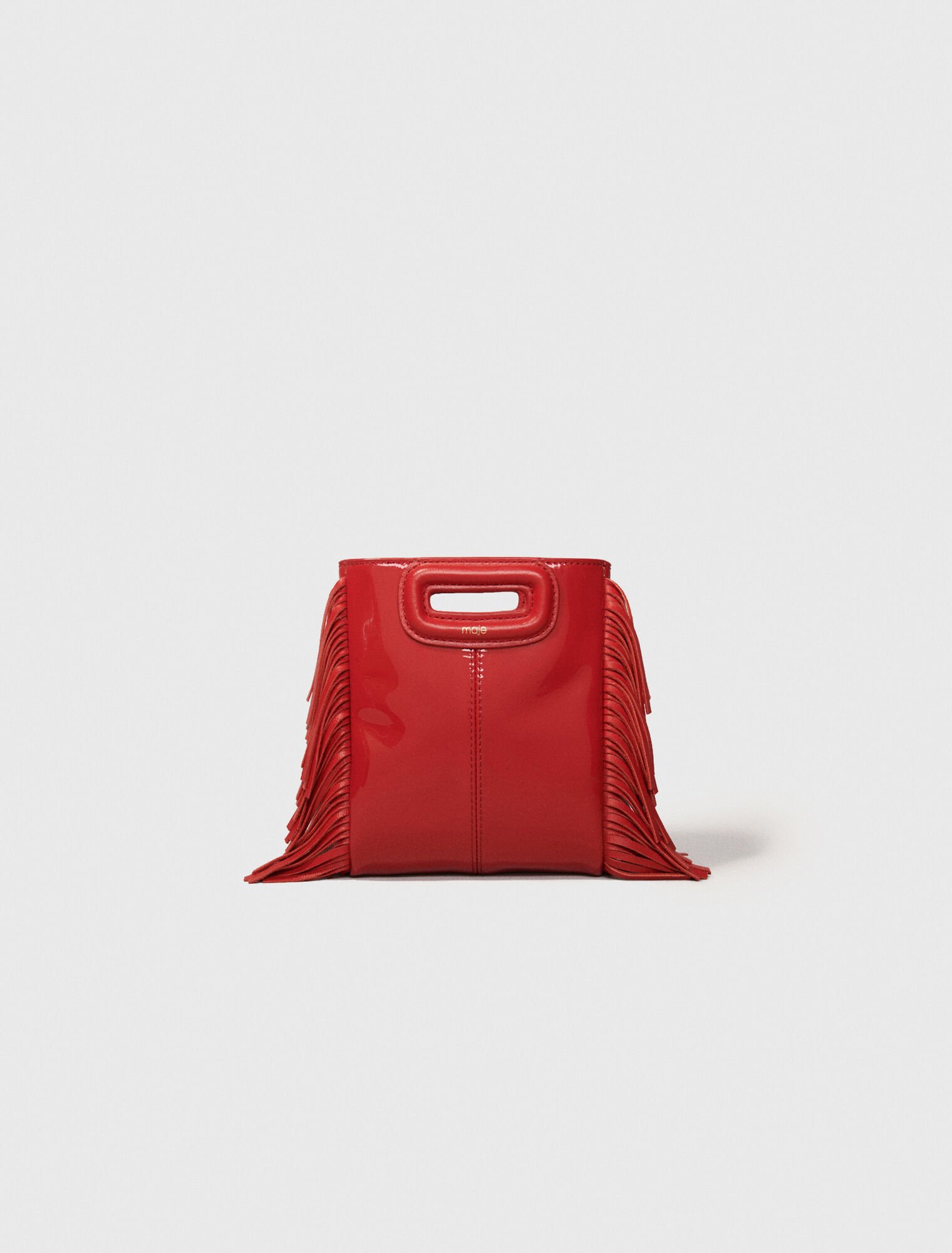 Patent leather M Mini bag