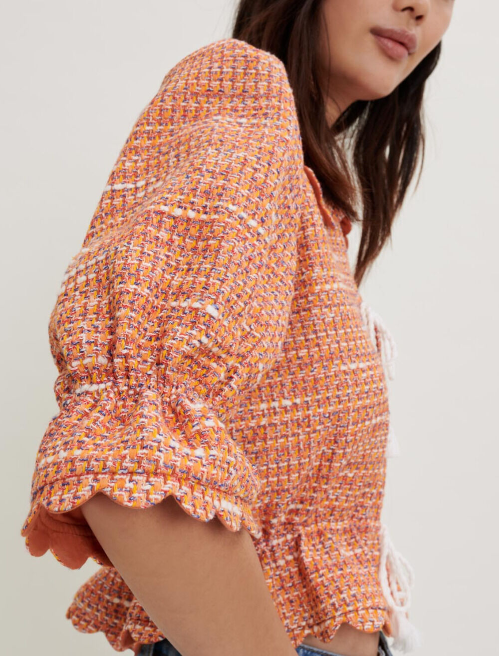 Small tweed croquet jacket Small tweed croquet jacket