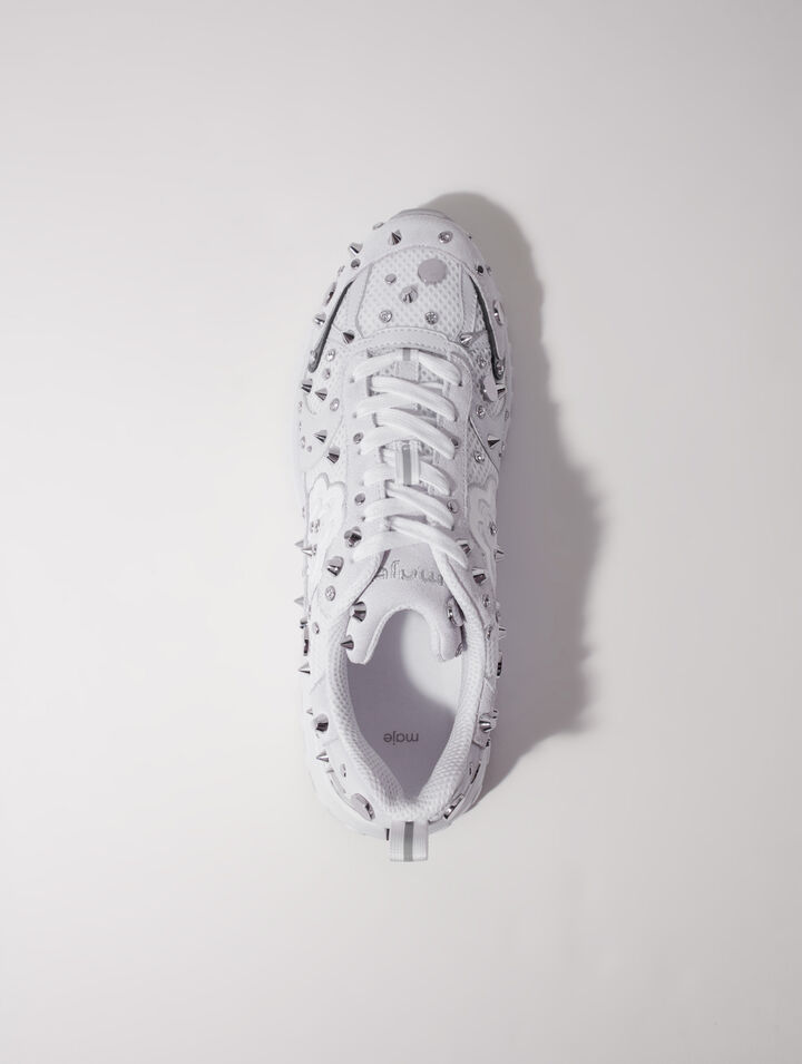 M stud sneakers