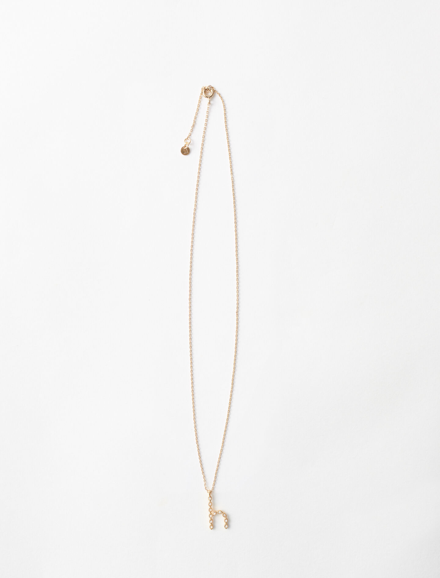 Maje initial pendant necklace clearance