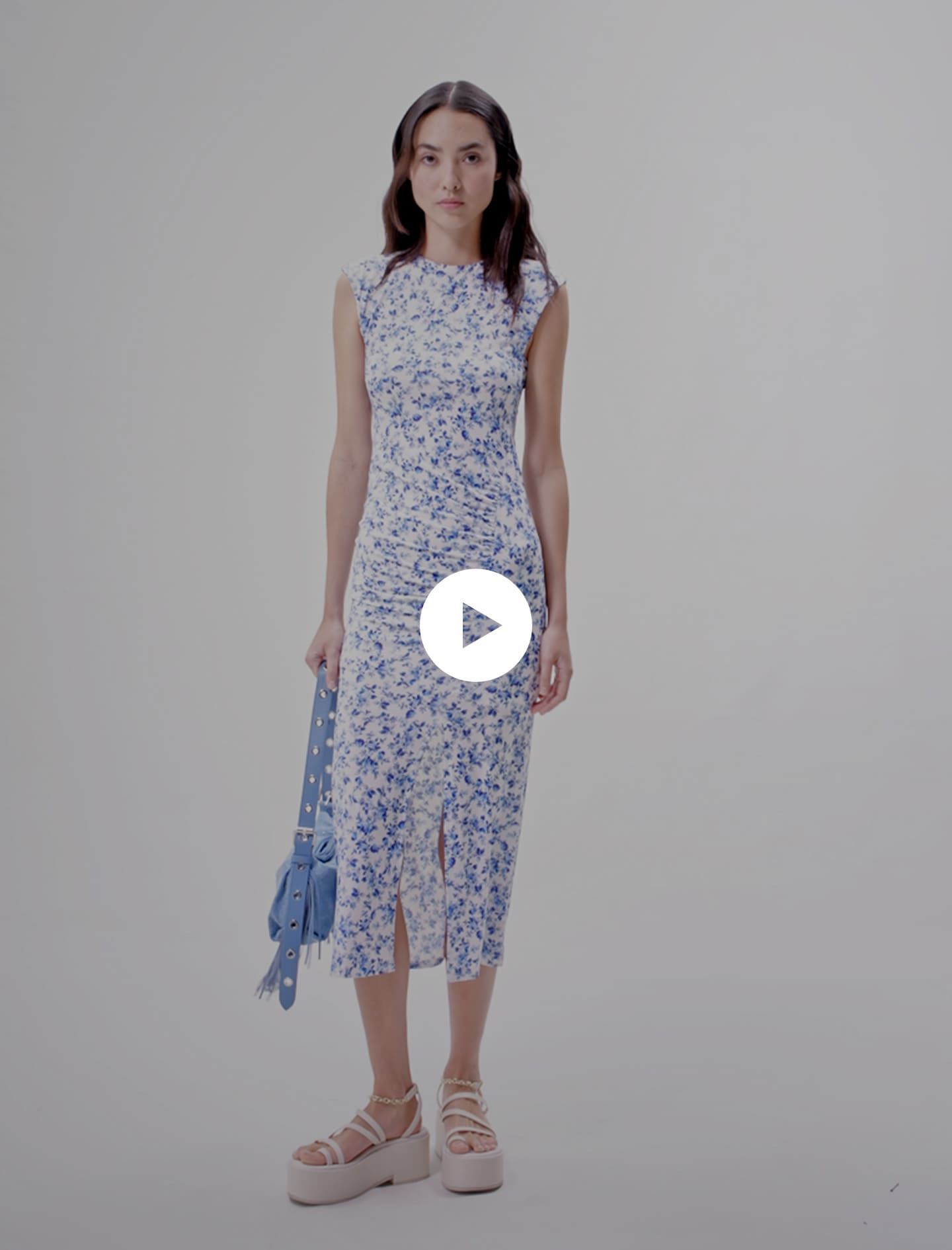 Patterned maxi dress