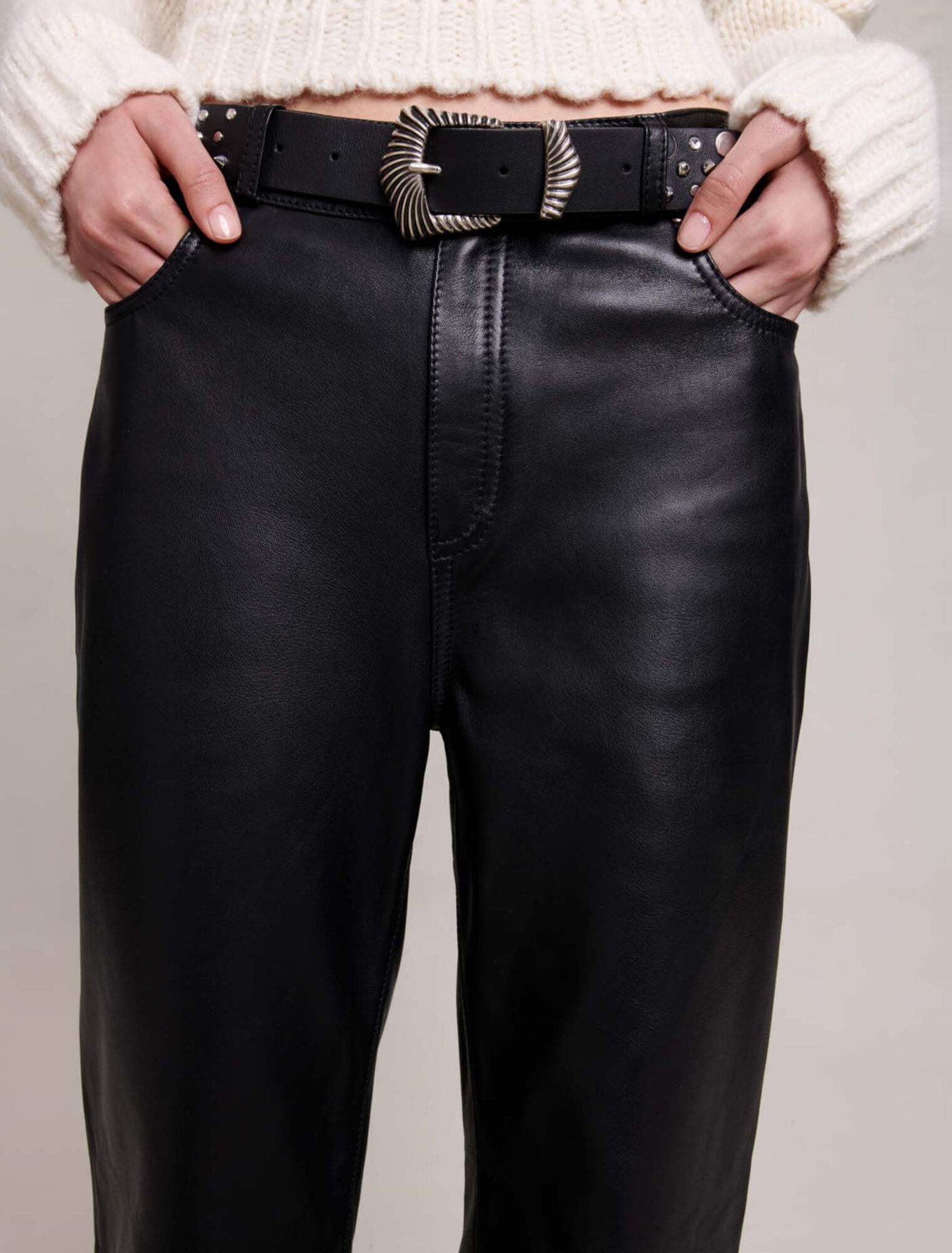 Leather trousers