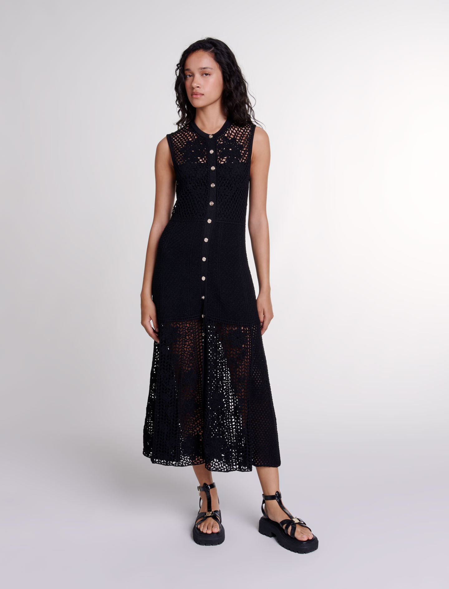Robe maje noire top