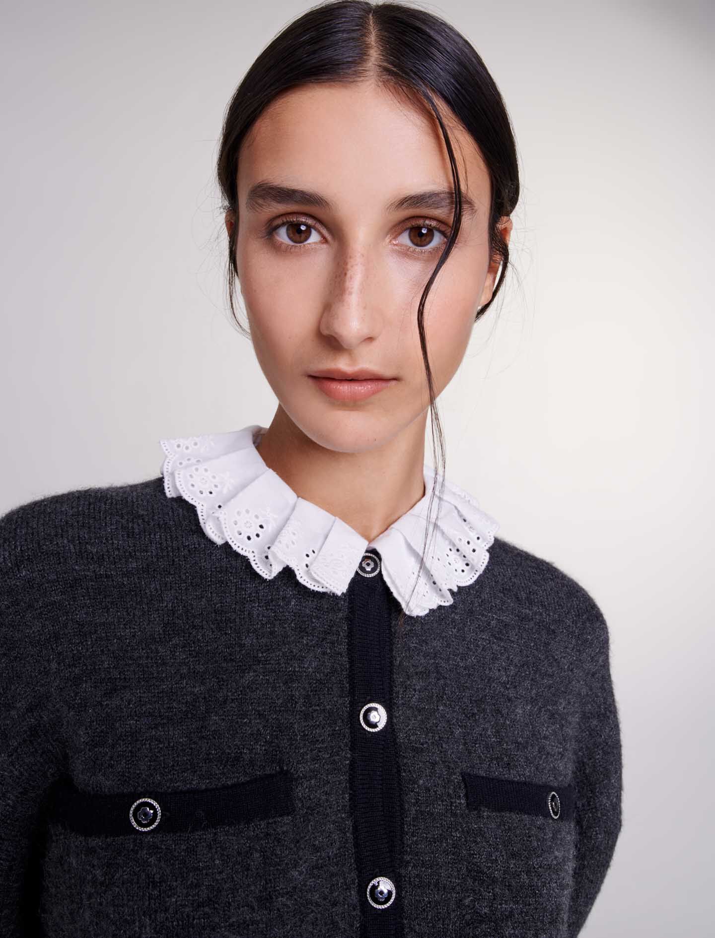 Knit cardigan