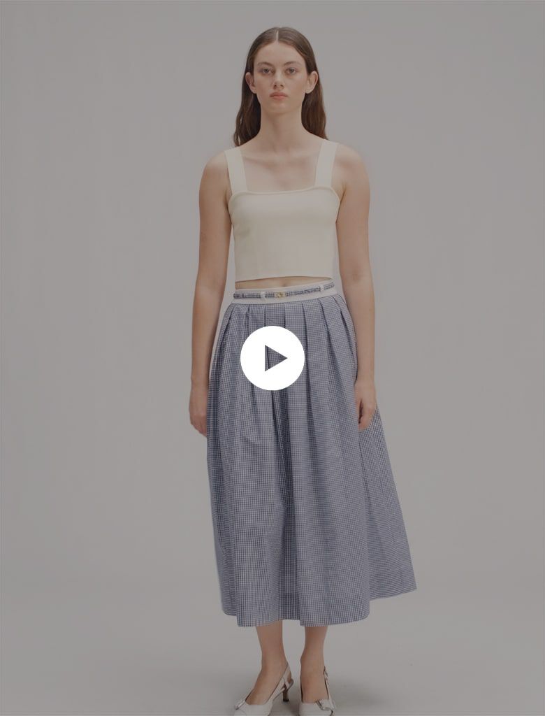 Knit crop top White For Women | Maje