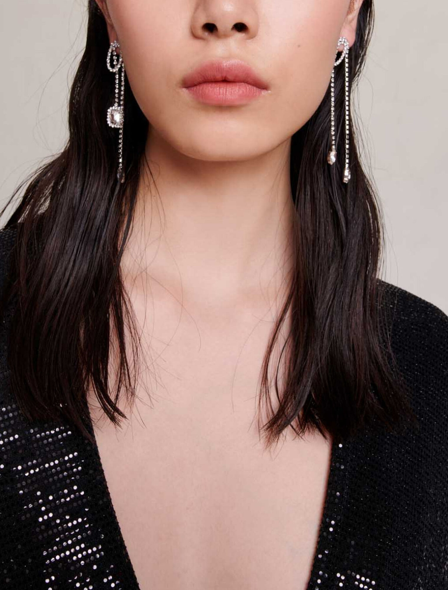 Jumpsuit with sequins