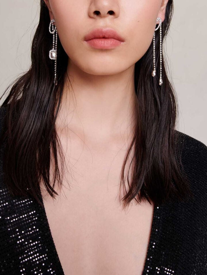 Jumpsuit with sequins
