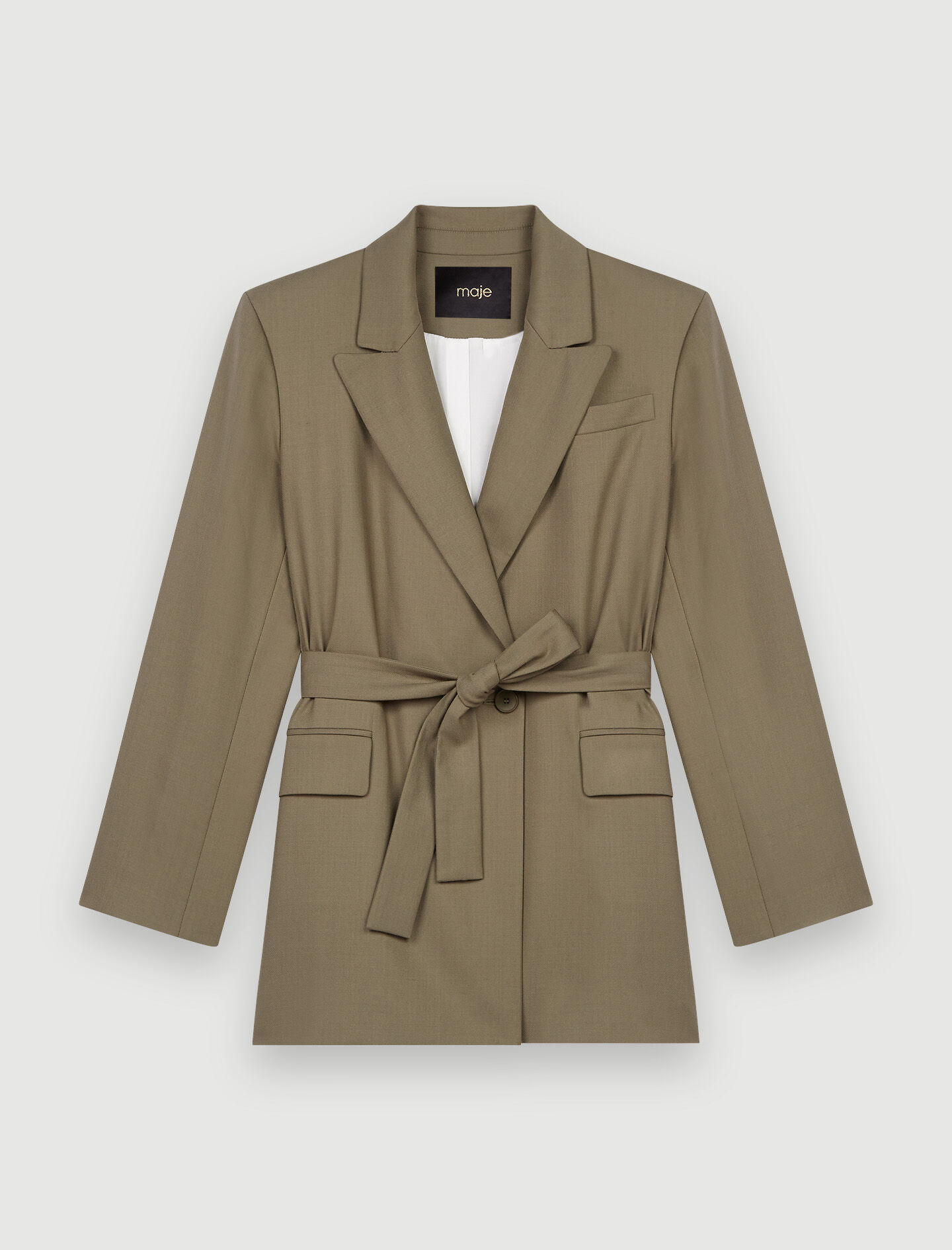 Oversized tailored jacket
