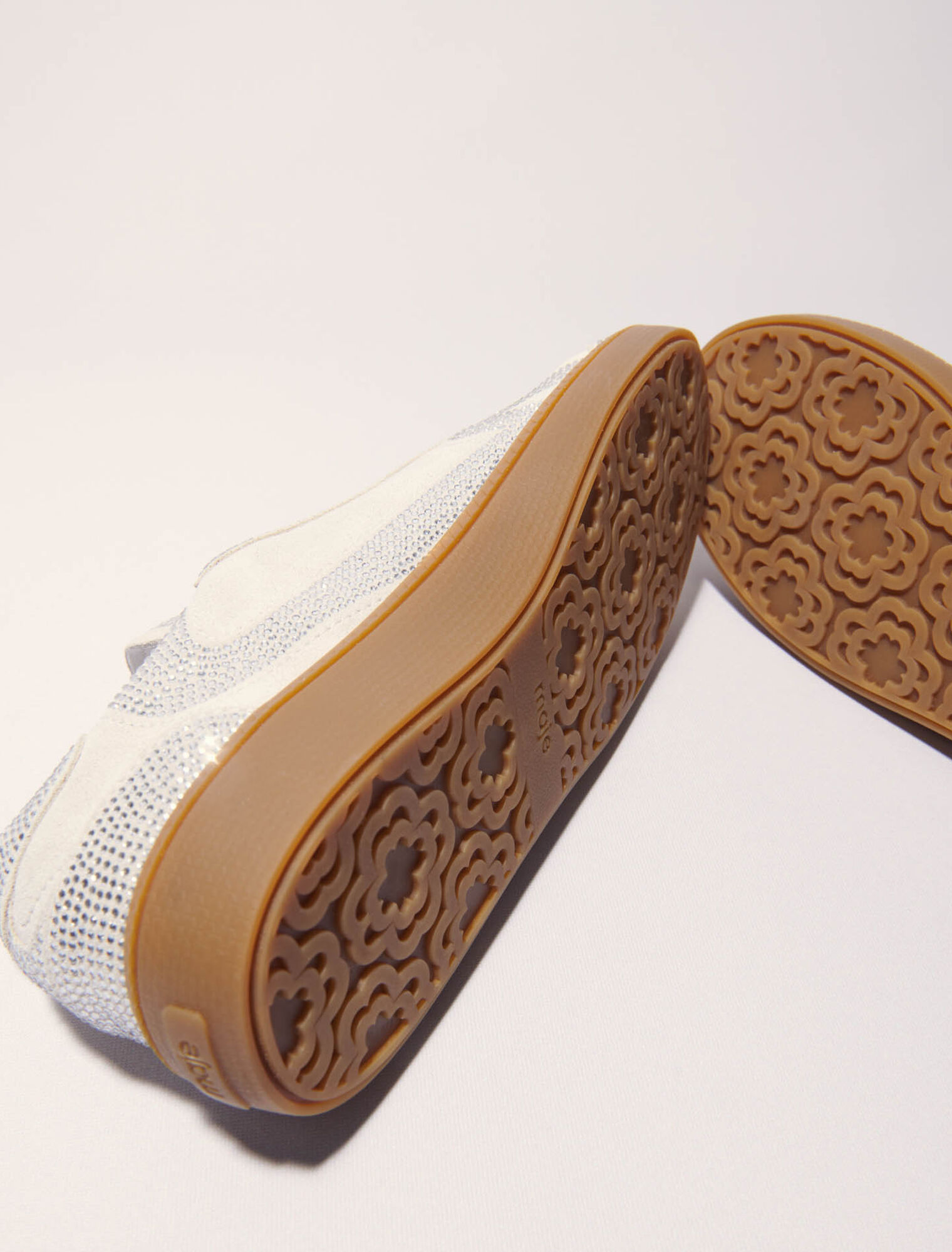 Casual rhinestone trainers