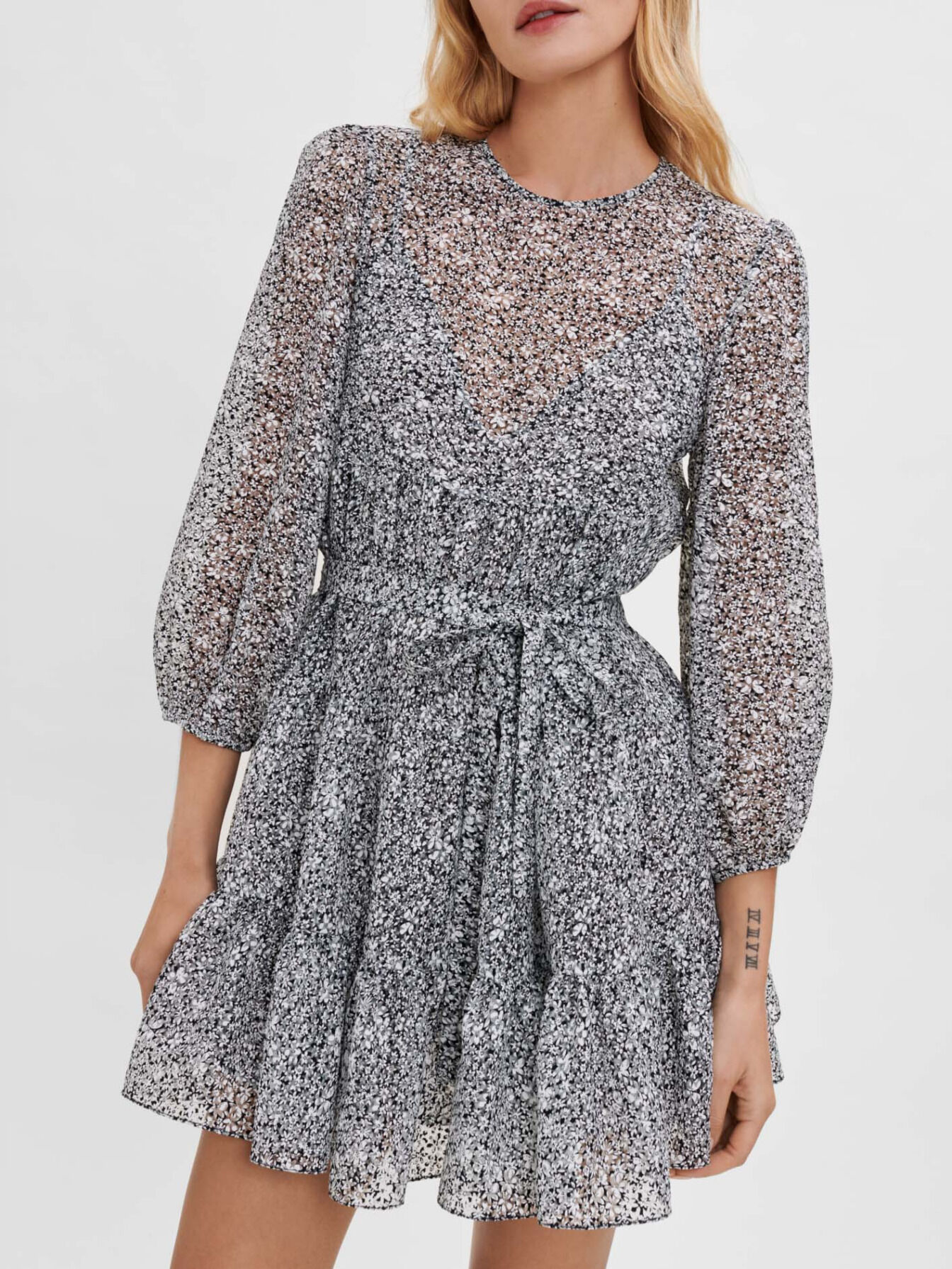 MAJE [マージ] Broderie Anglaise Babydoll Dress Maje_MFPRO04119-10_F_1.jpg