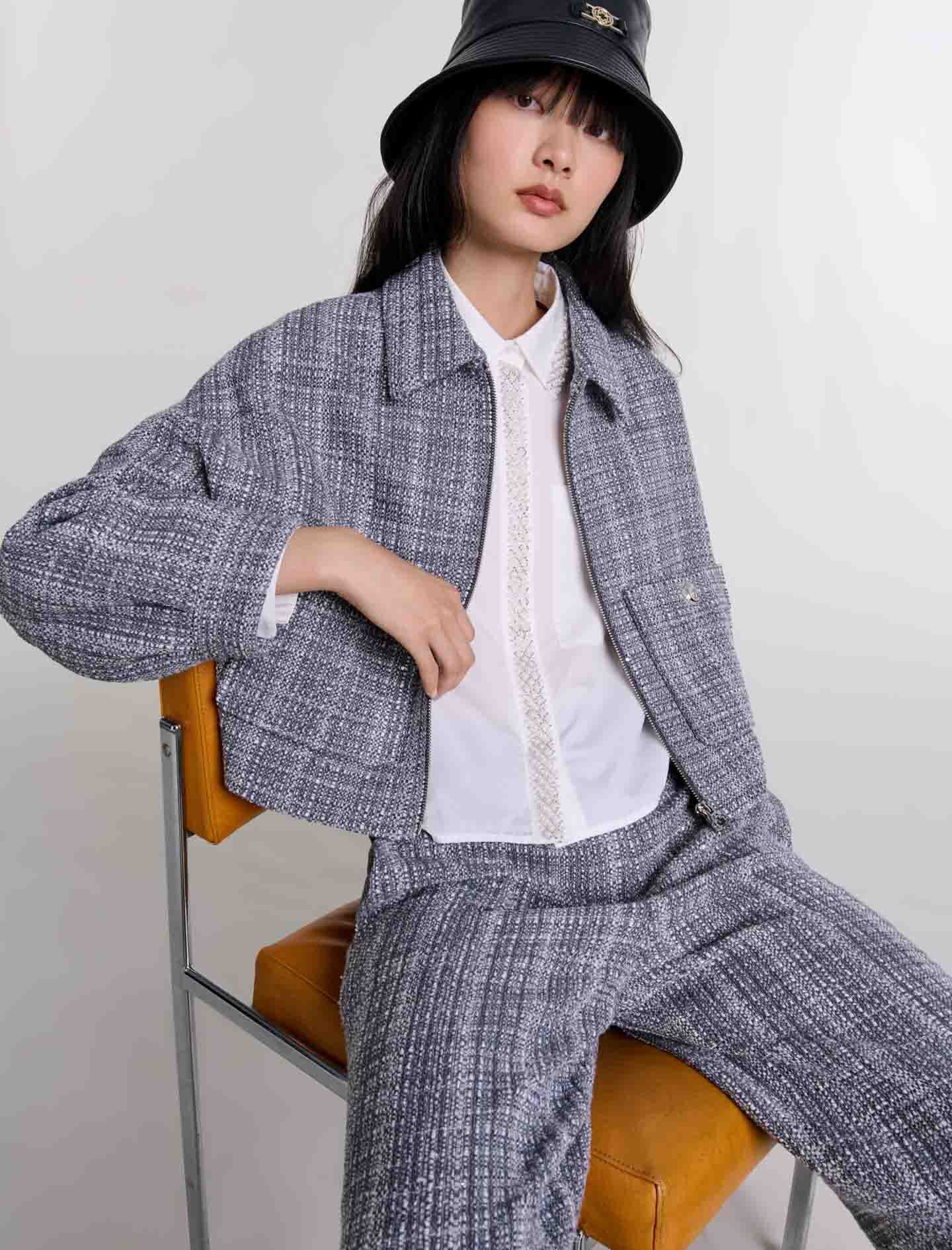 Hemingway Check Tweed Jacket