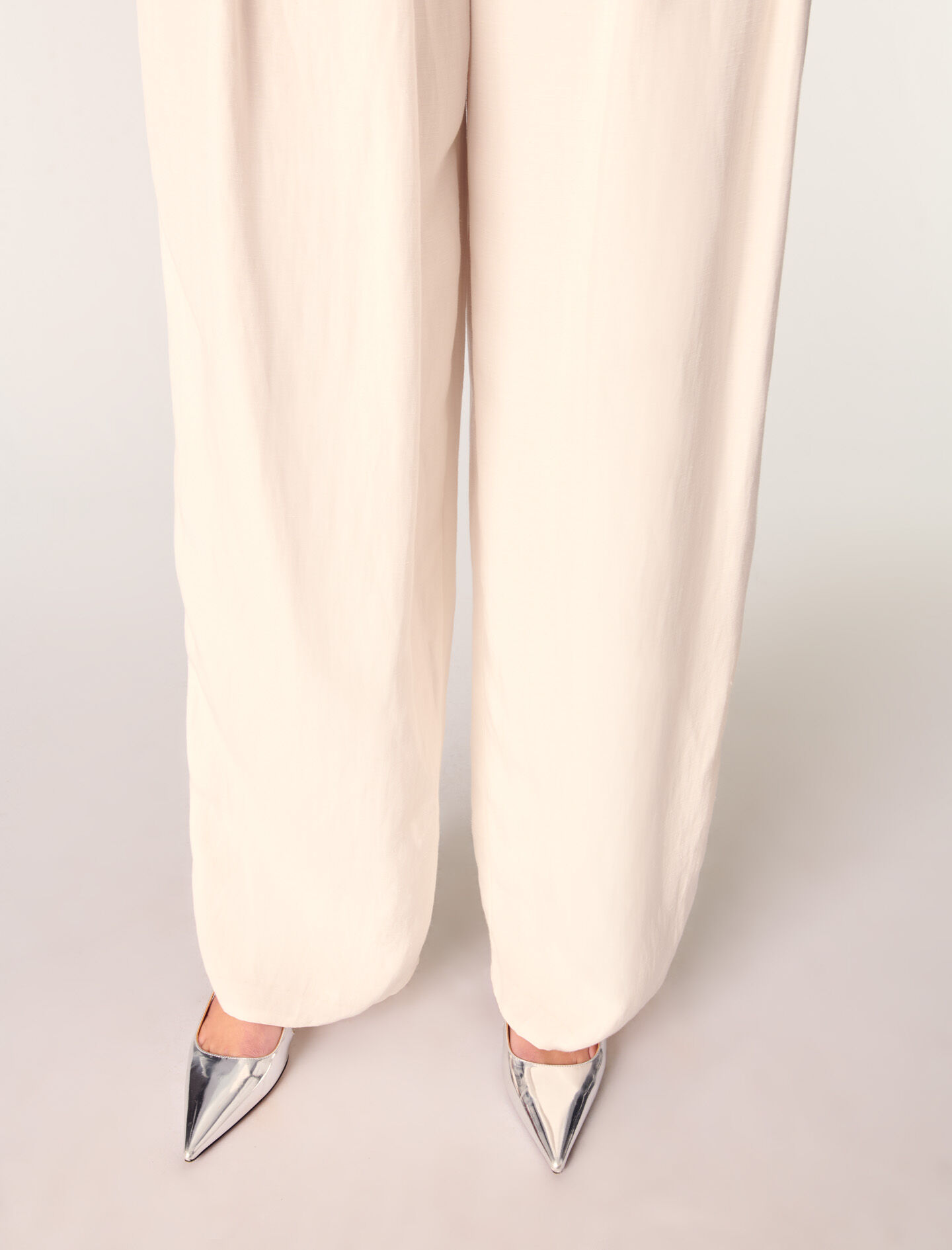 Wide-leg suit trousers White For Women | Maje