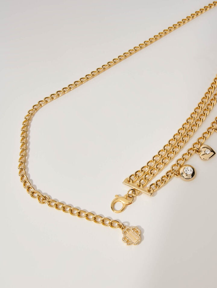 Jewellery chain belt