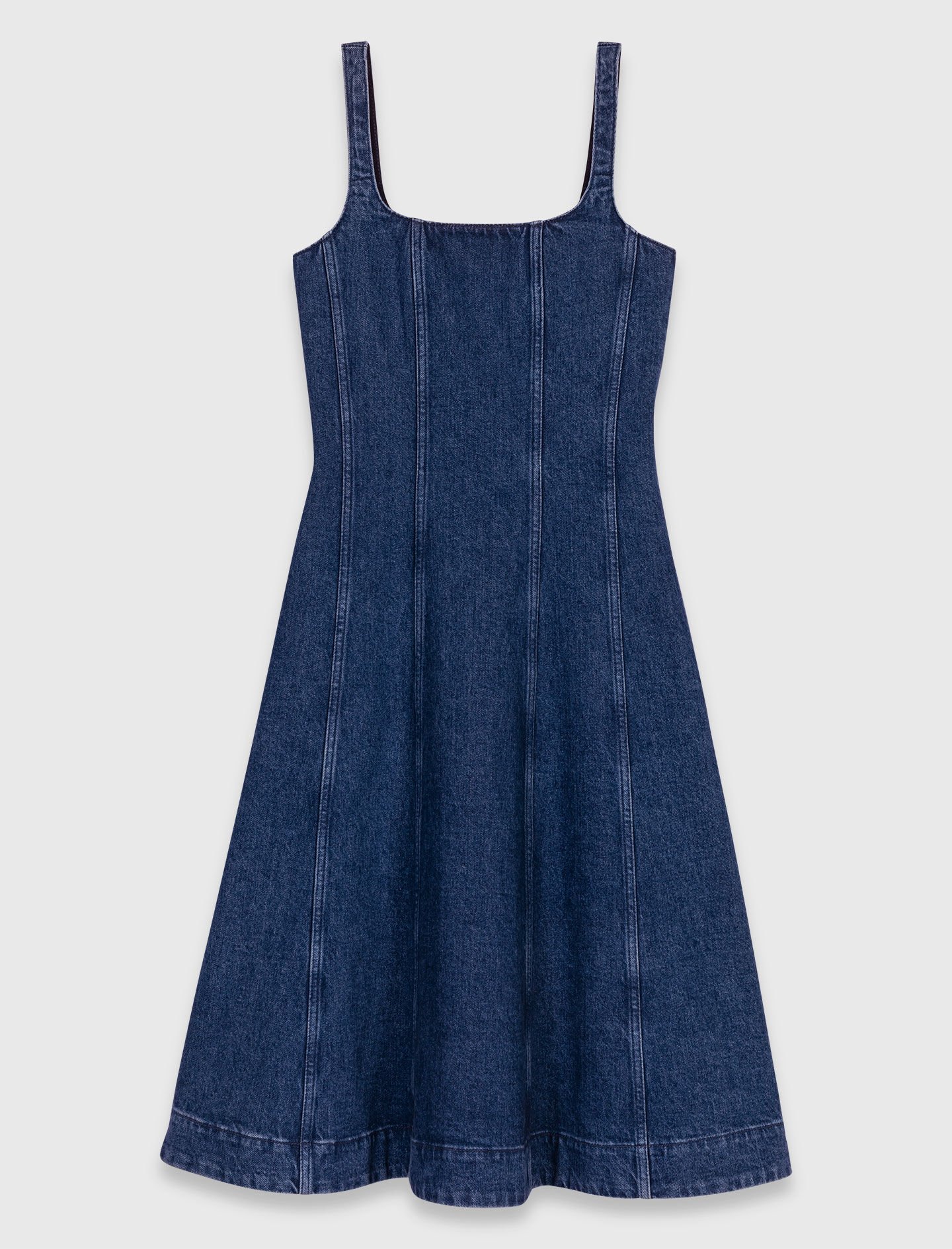 【&lovehelloさま専用】Blue DenimApron Dress &lovehelloさま専用】Blue DenimApron Dress Denim Shirt Dress