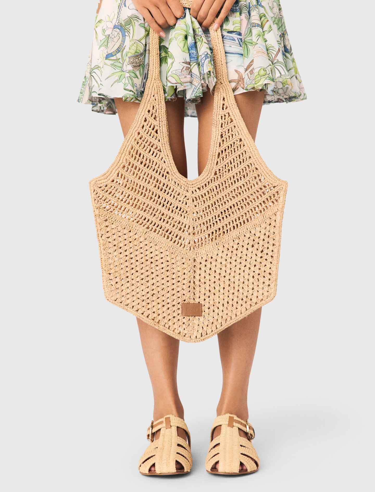 Natural Raffia Bag