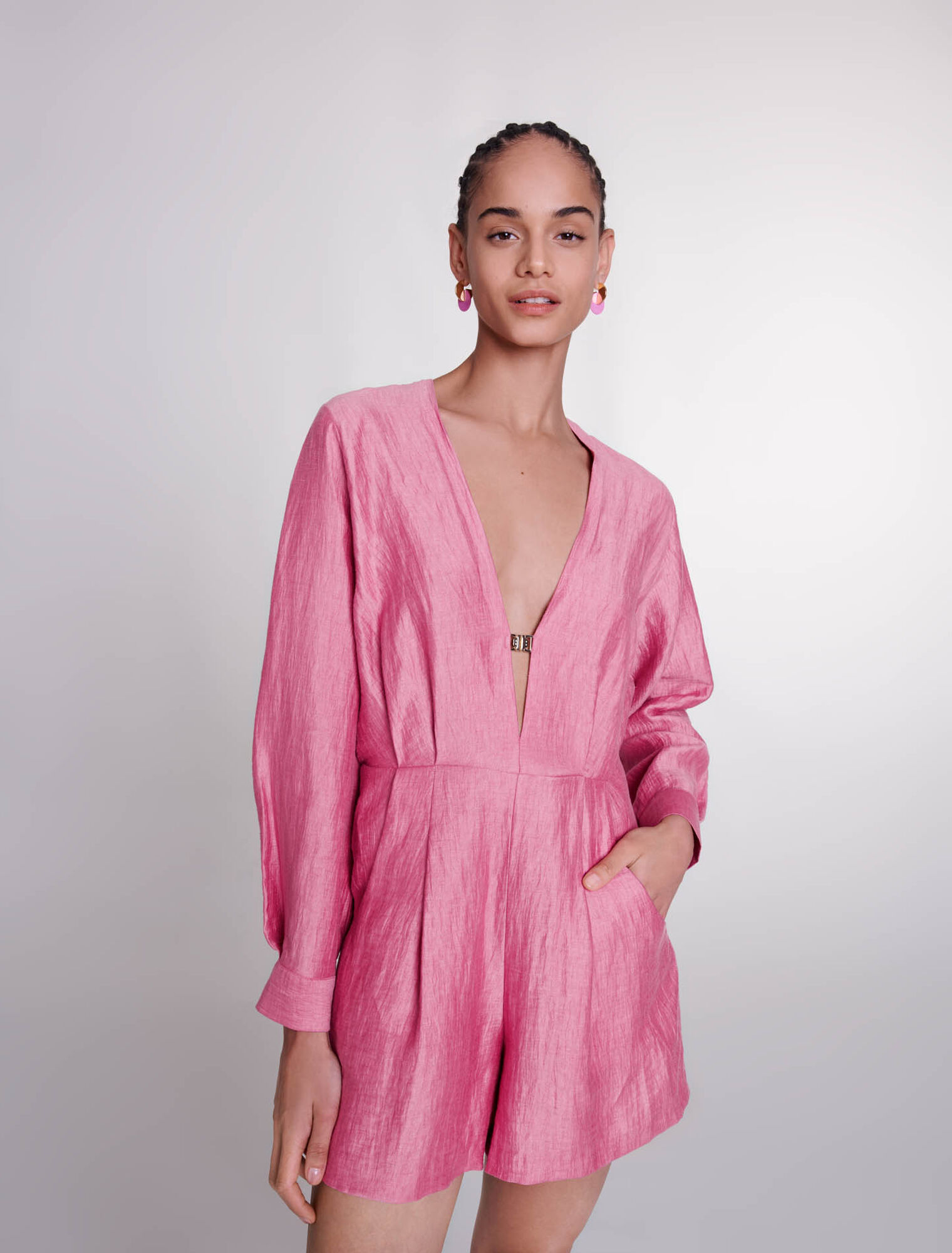 Linen playsuit