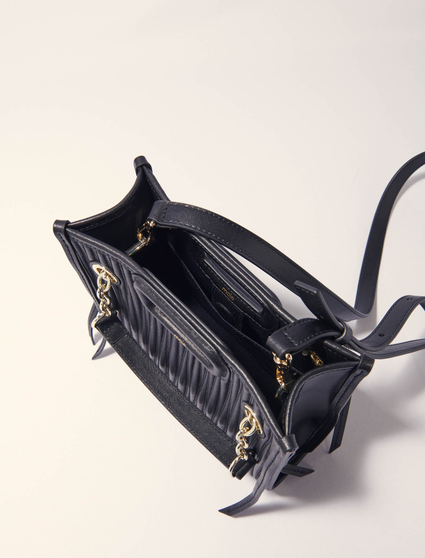 メゾンマルジェラ QUILTED VEGAN LEATHER HANDBAG Maison Margiela Quilted Vegan Leather Handbag unisex men