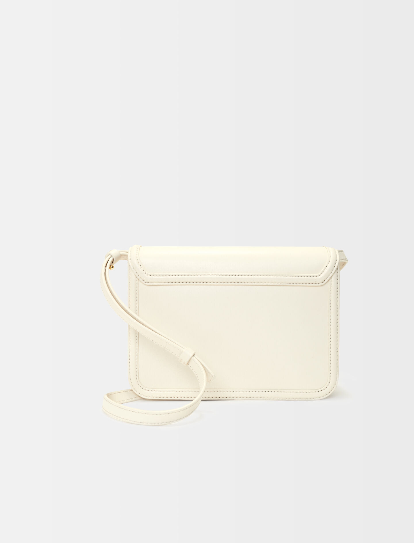 Leather clover bag