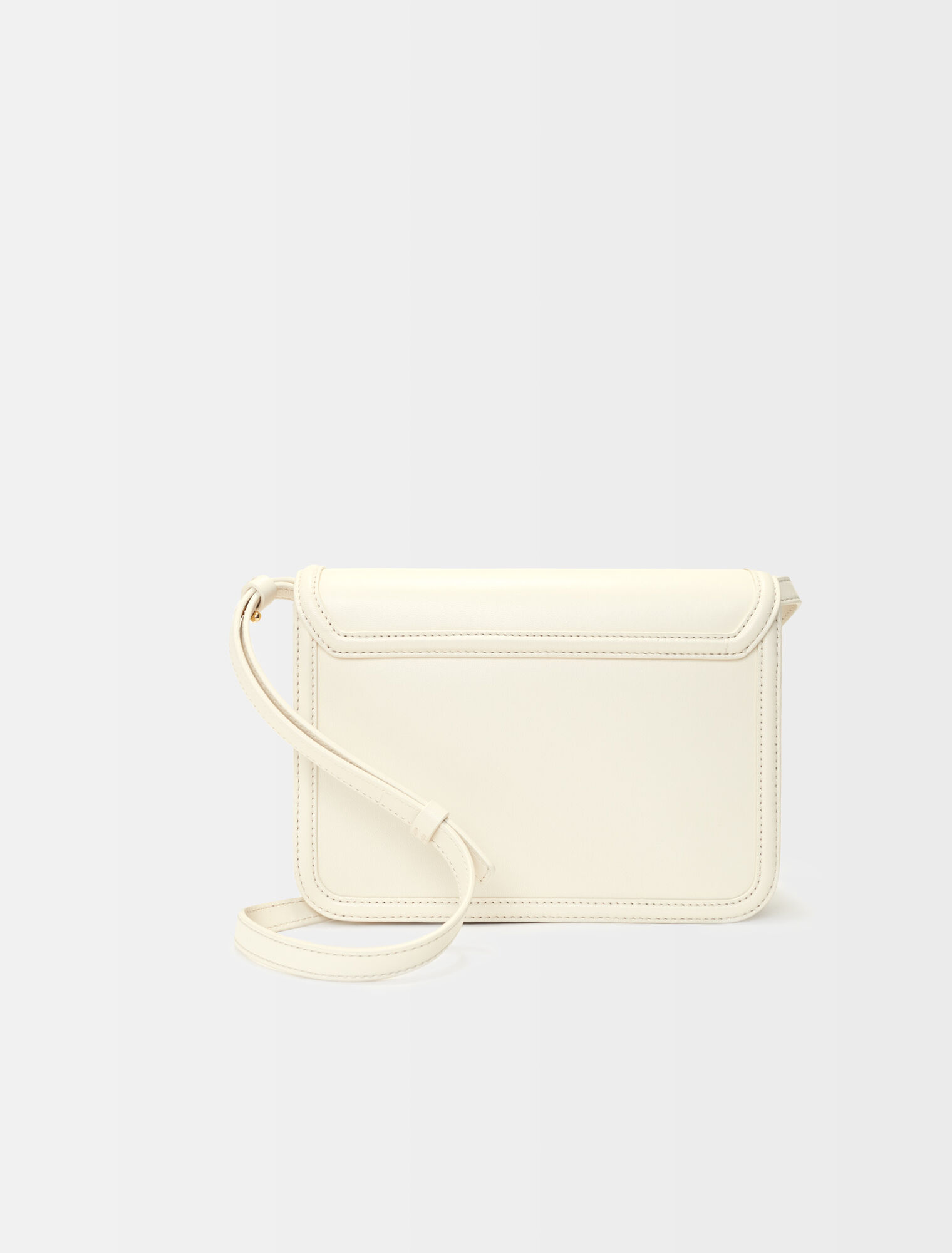 Leather clover bag