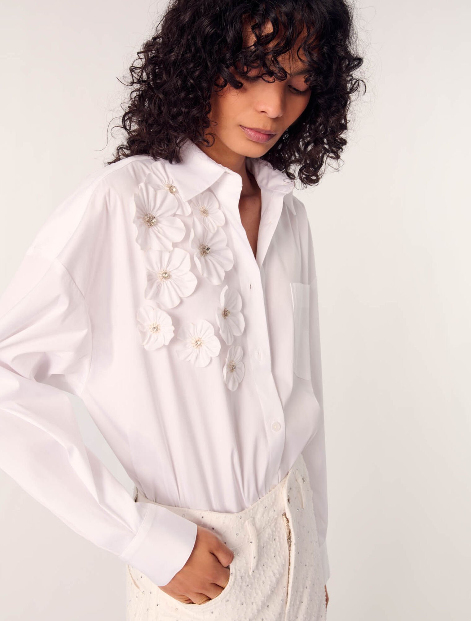 Long sleeve blouse