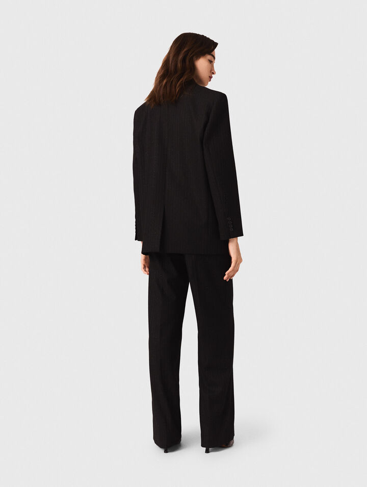 Rhinestone suit jacket
