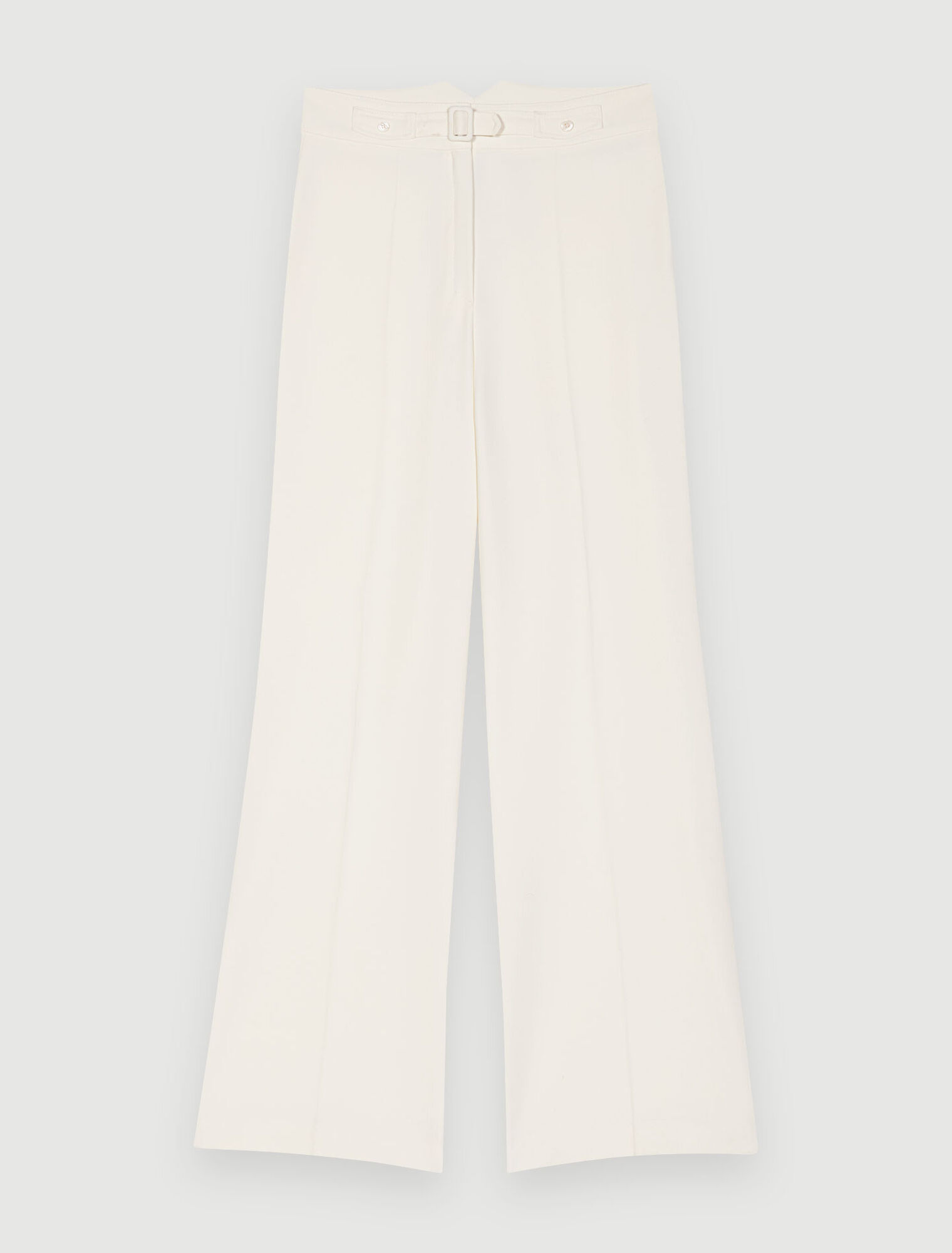 Wide-leg suit trousers