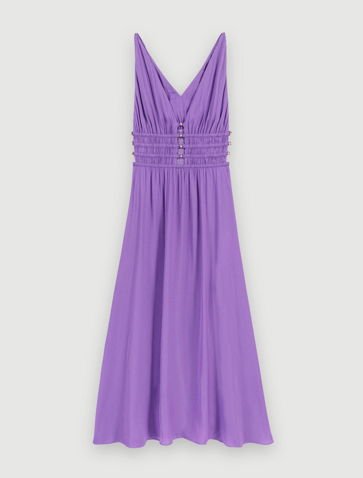 Satin maxi dress