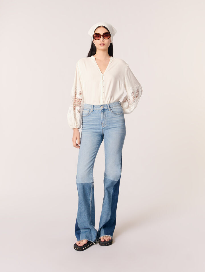 Long sleeve blouse