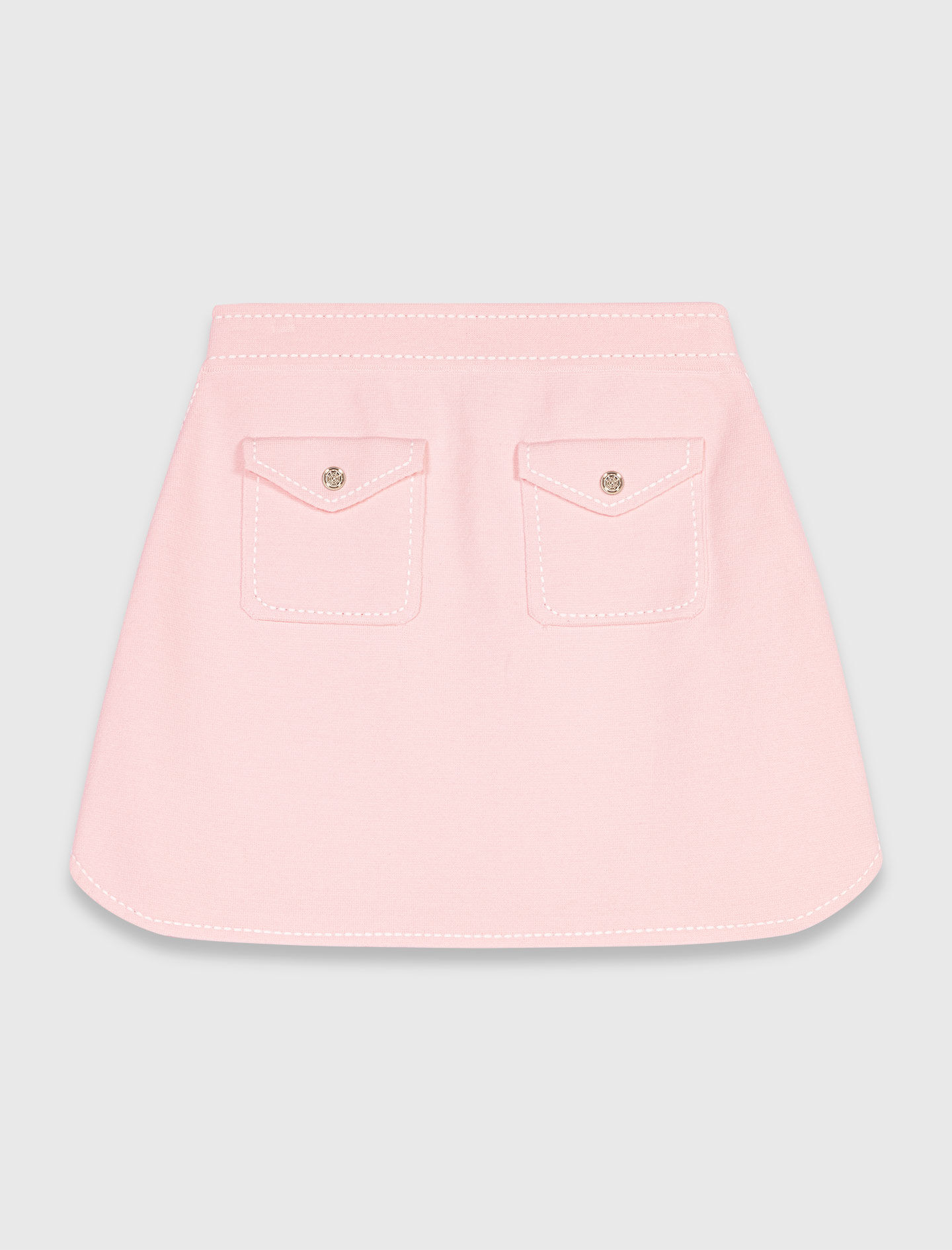 maje★スカート Asymmetric wrap skirt