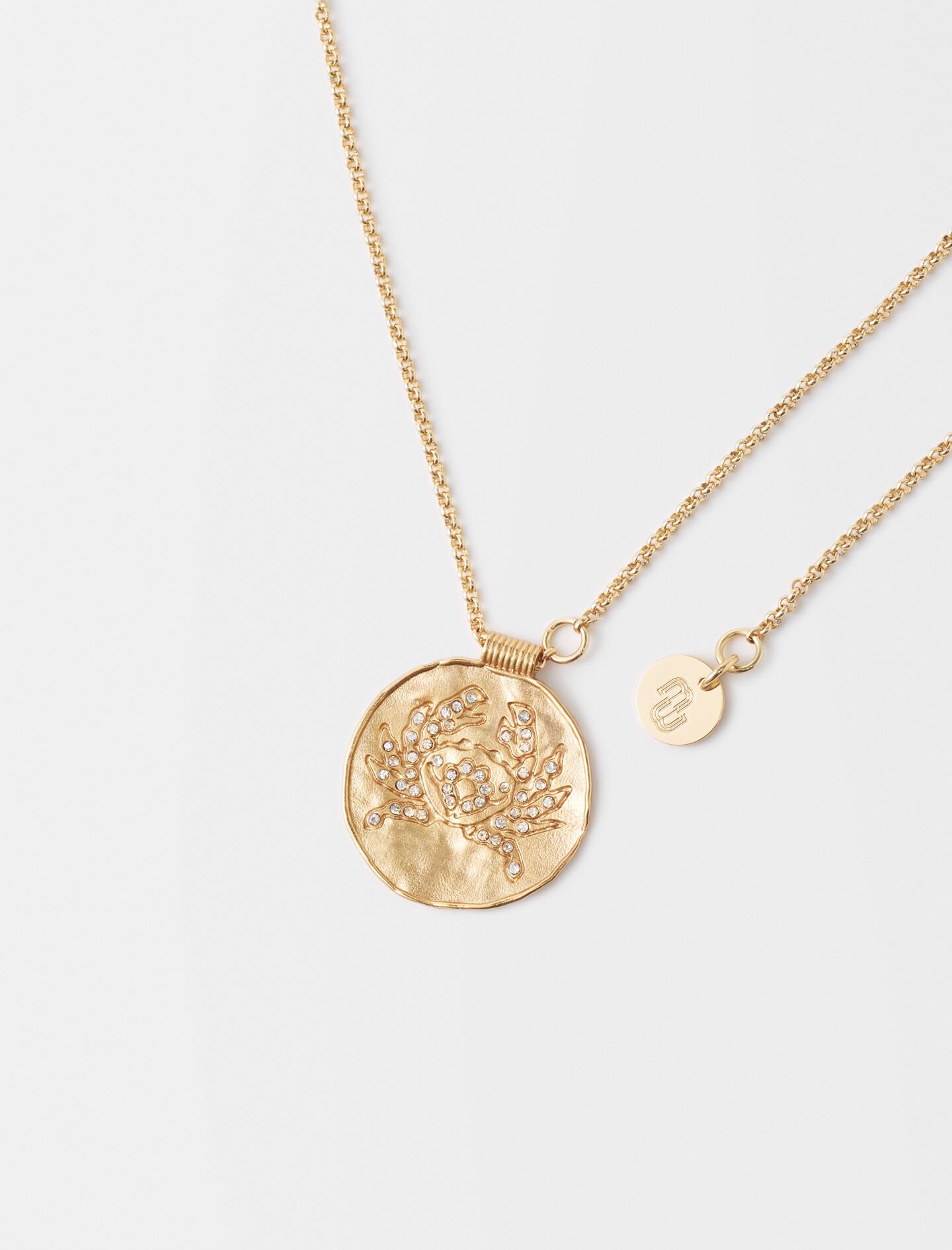 Zodiac medal Denim - Jeans For Women | Maje
