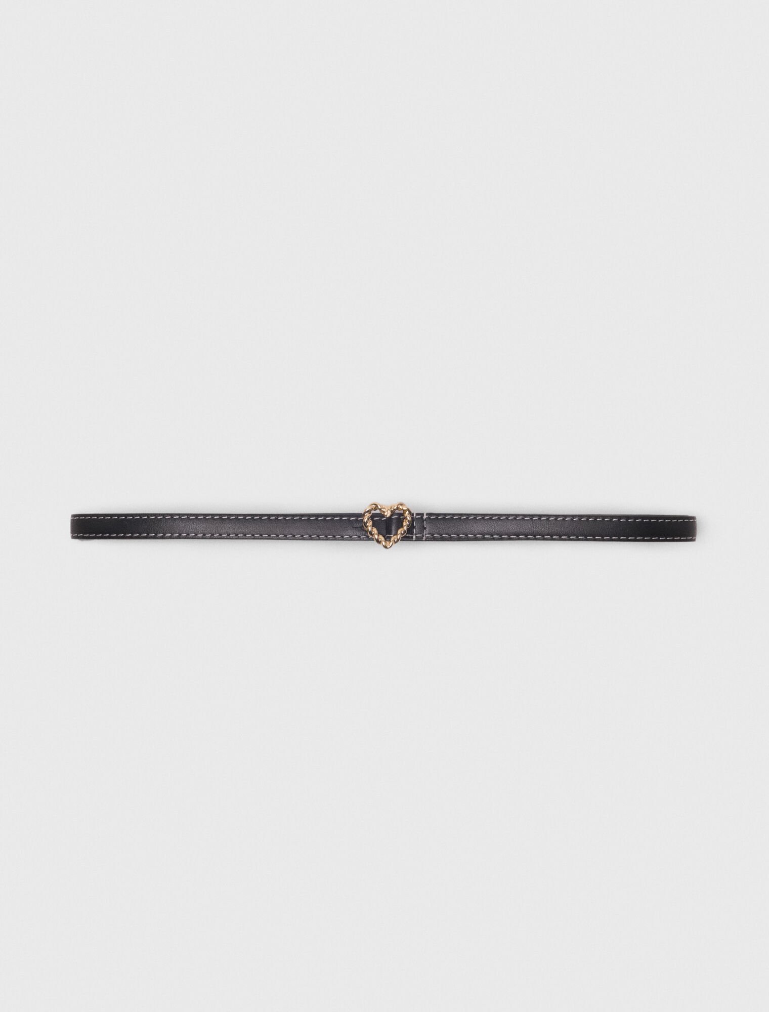 Slim heart belt