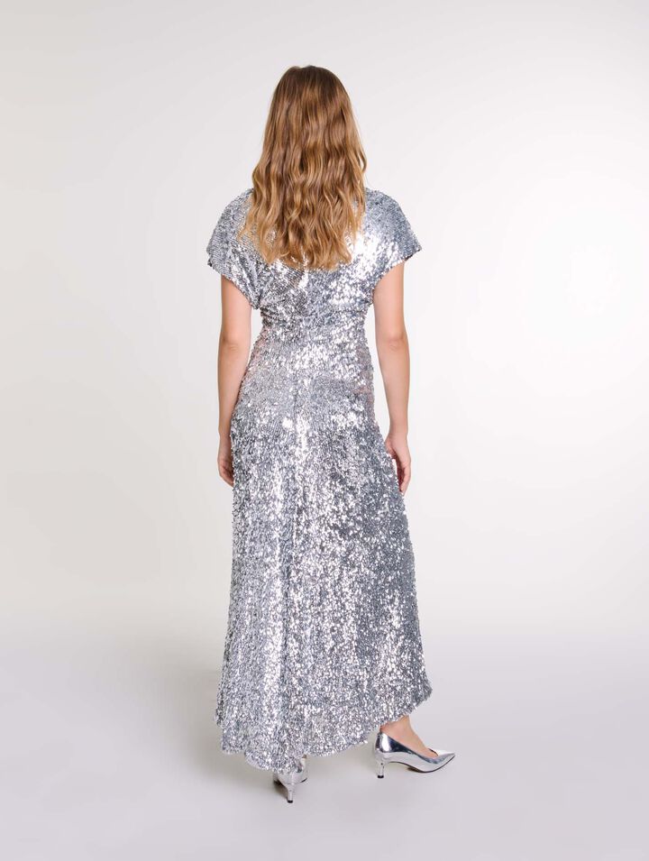 Sequin maxi dress