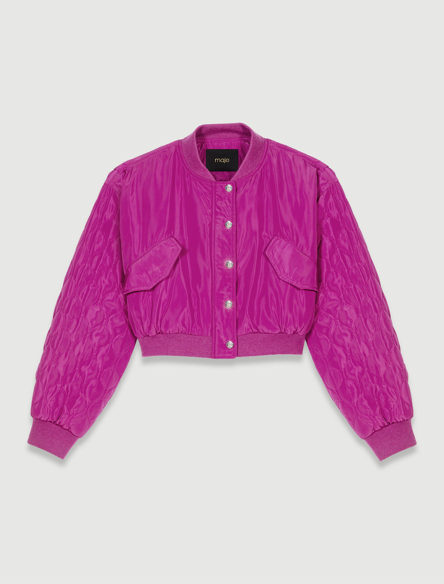 Short bomber jacket