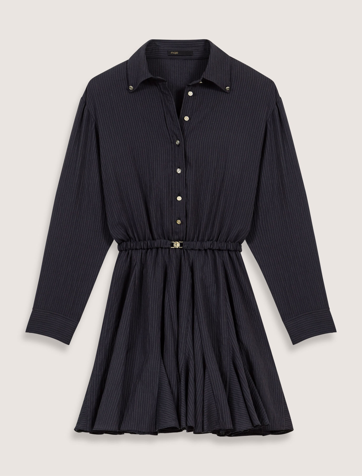 Mini crepe dress