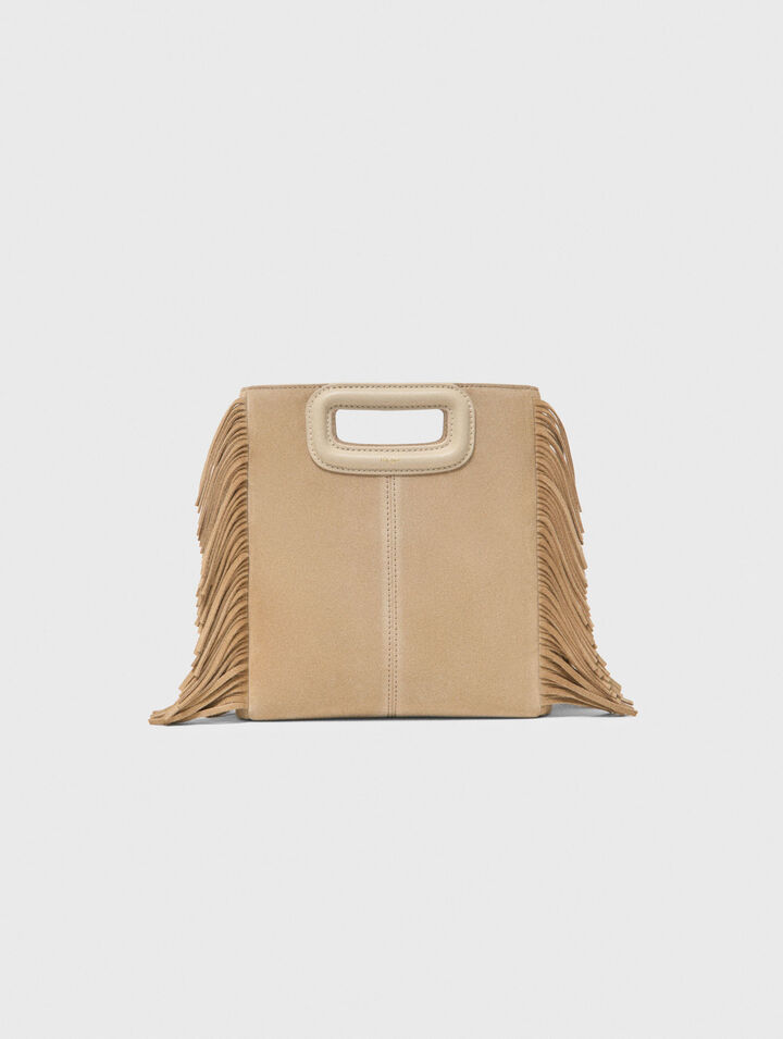 Suede M bag