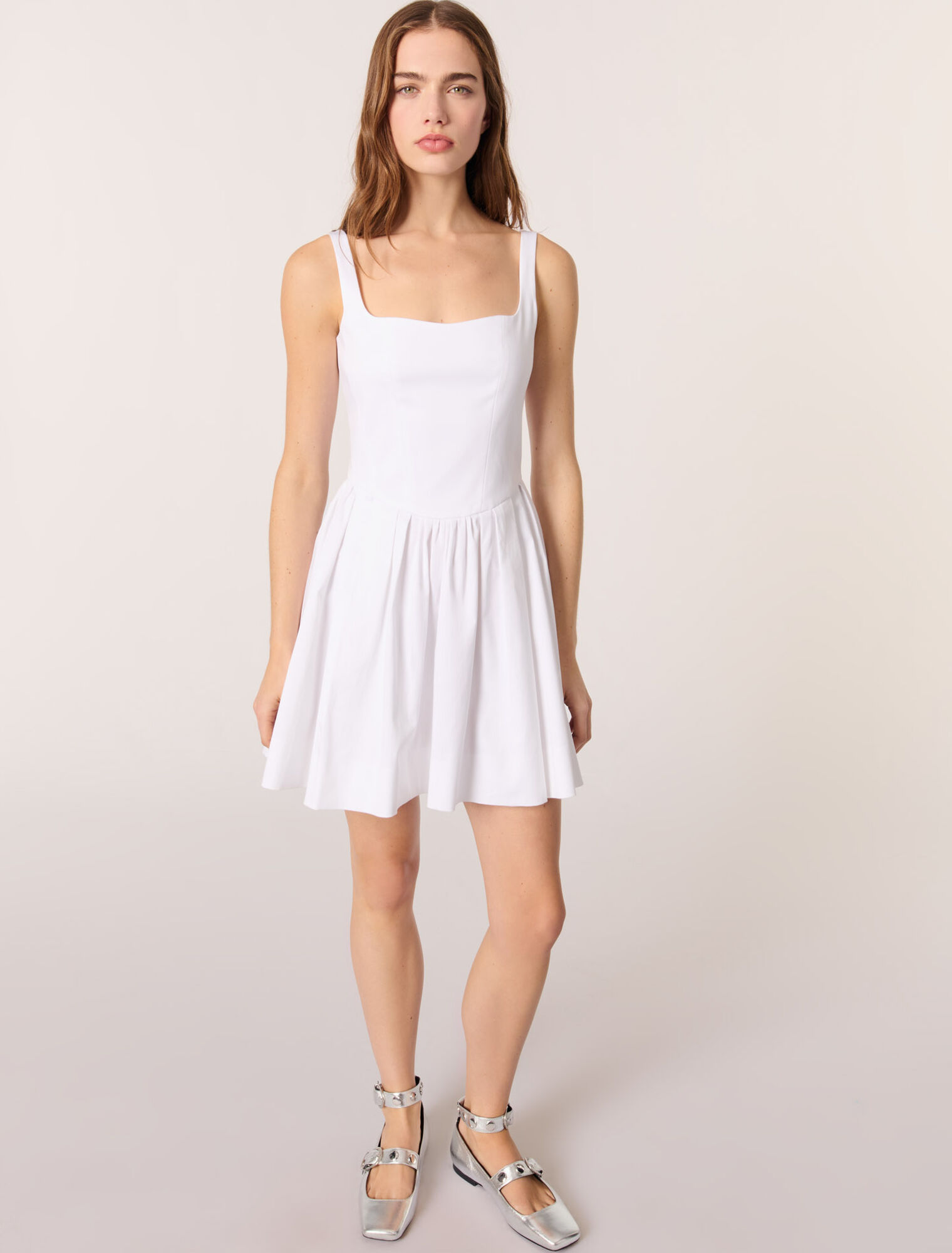 Mini cotton dress