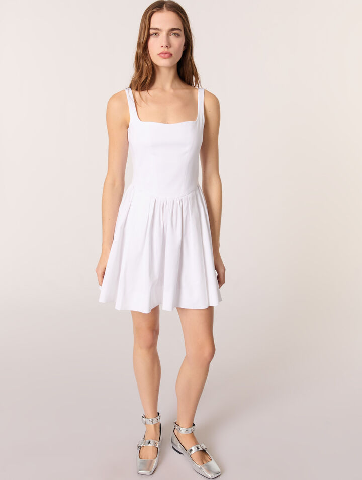 Mini cotton dress