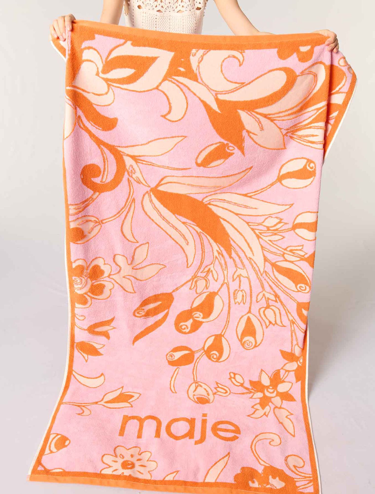 Maje beach towel