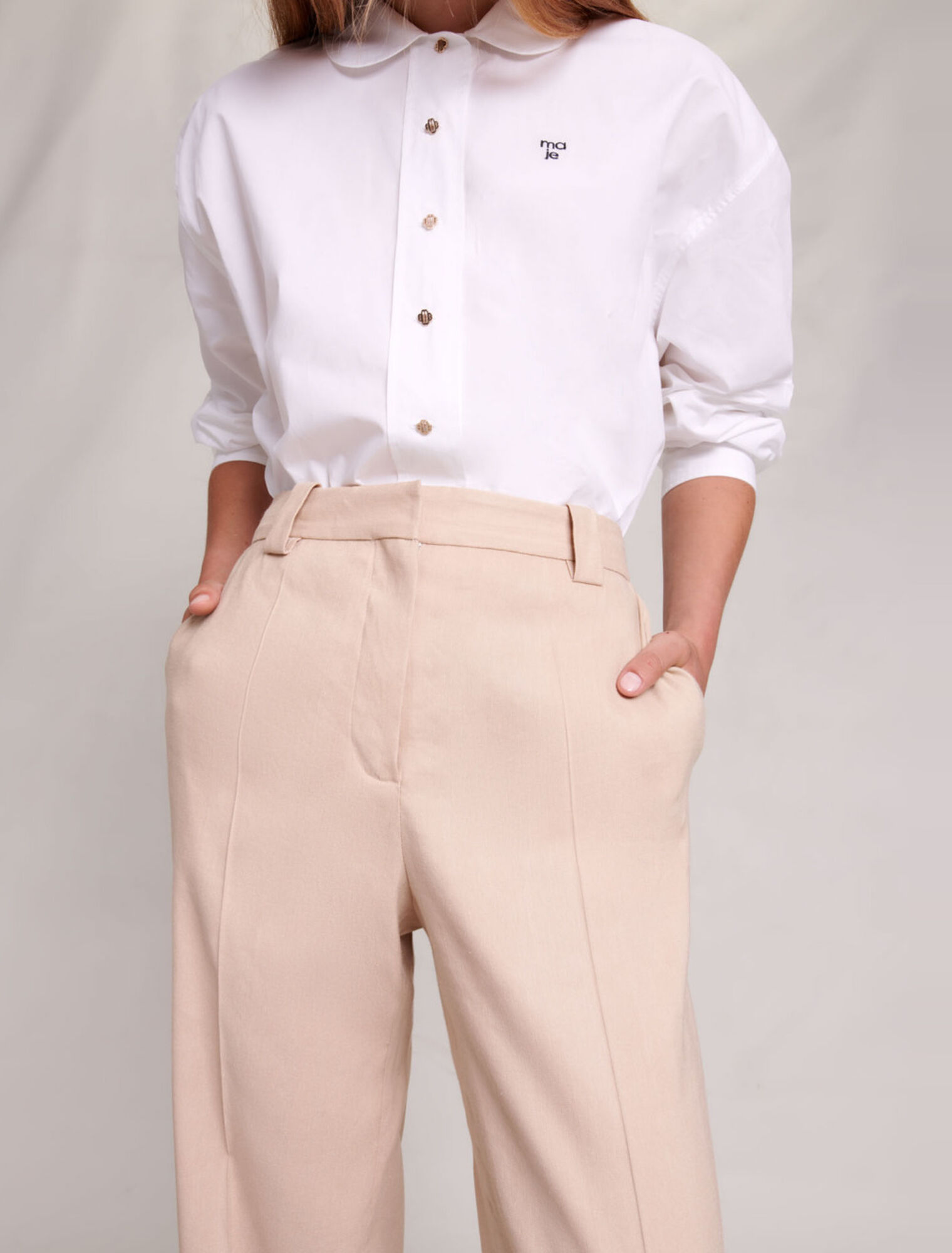 Straight-fit trousers