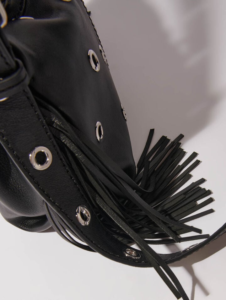 Miss M Mini eyelet leather bag
