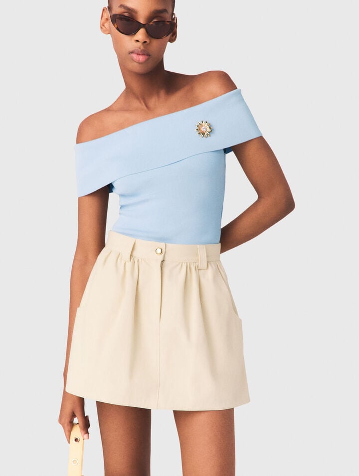Cotton skort
