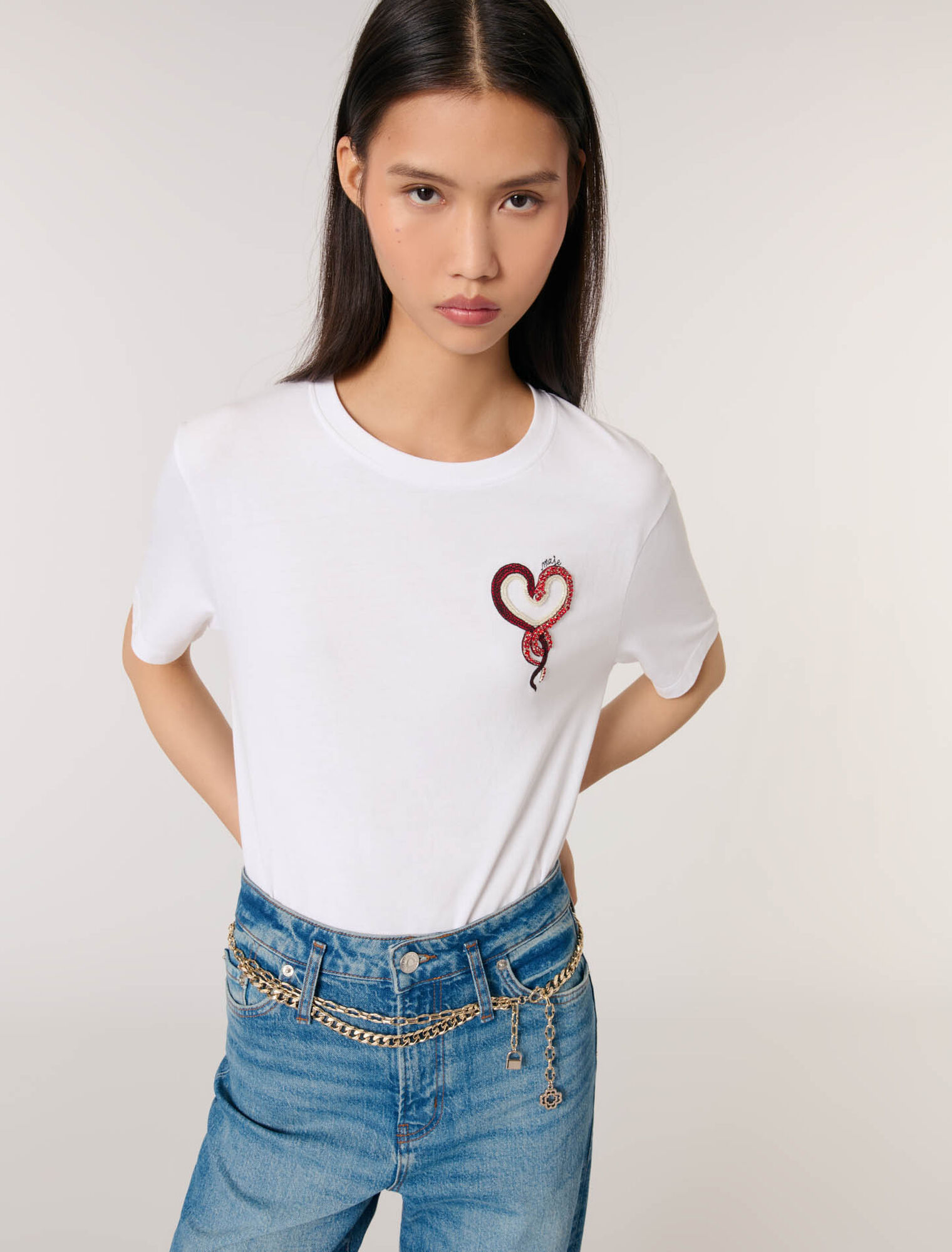Embroidered T-shirt