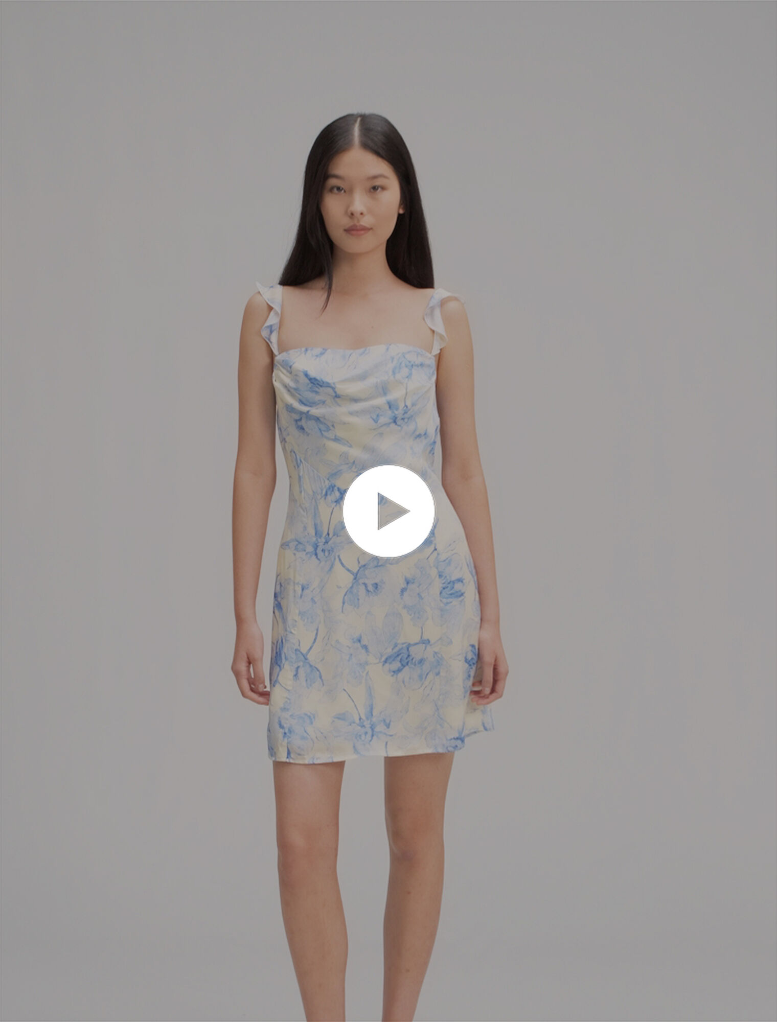 Mini patterned dress