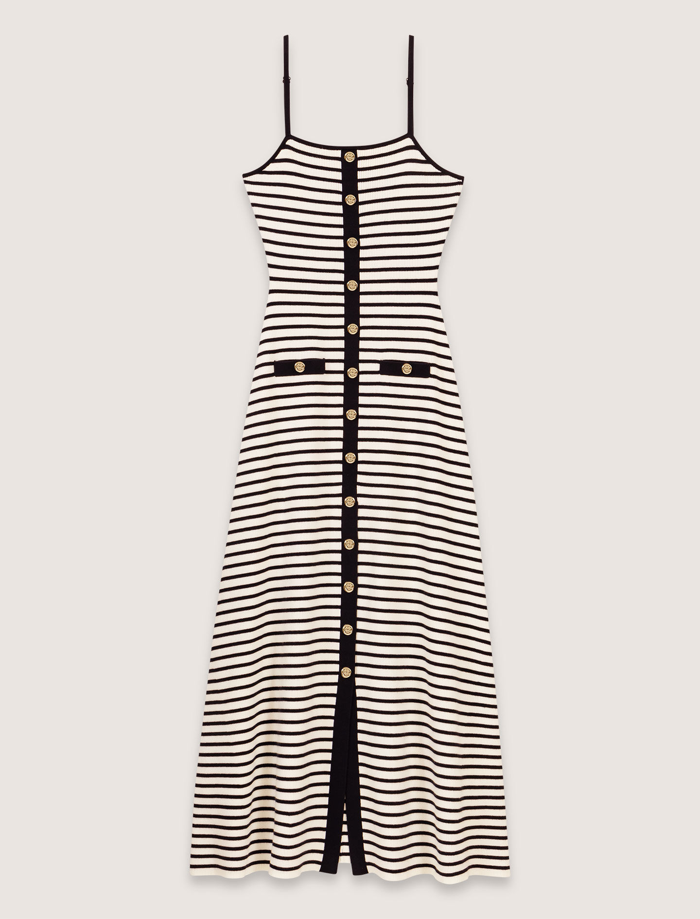 超特価激安の商品をすべて dress maxi knit Rib Blue Maje | Women For ワンピース